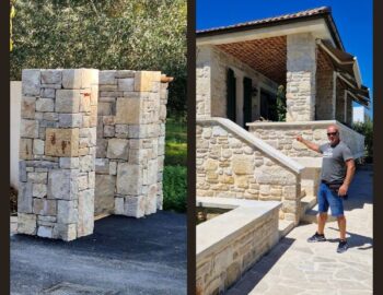 Gradnja tradicionalnih kamenih vila i suhozida