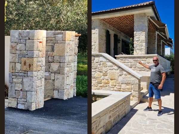 Gradnja tradicionalnih kamenih vila i suhozida